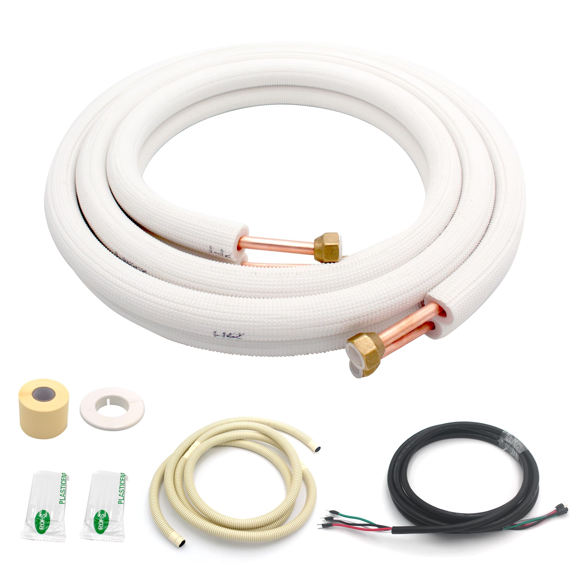 Copper Pipe Set — insulated piping for AC indoor-outdoor unit
